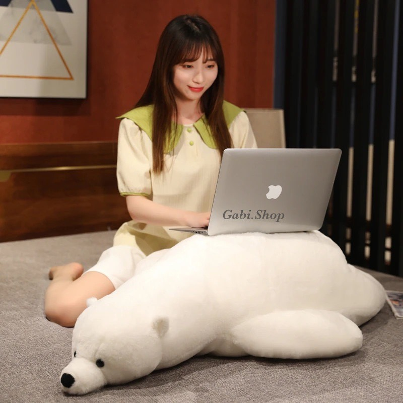 Gấu Bông Bắc Cực Khổng Lồ Giant Polar Bear 1m2