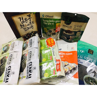Rong biển ăn liền , cuốn cơm , rắc cơm , nấu canh 20g , 30g nhập khẩu