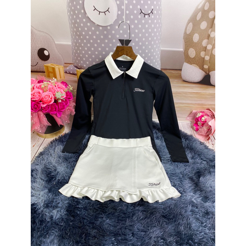 Sét áo dài tay và chân váy siêu xinh, chất đẹp xịn mà giá quá yêu