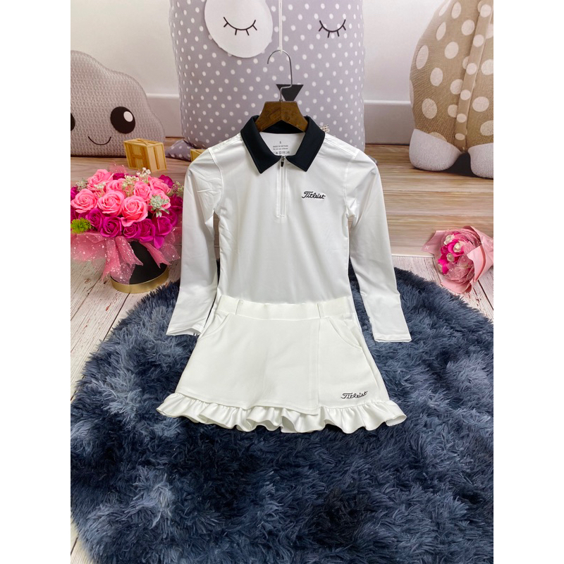 Sét áo dài tay và chân váy siêu xinh, chất đẹp xịn mà giá quá yêu