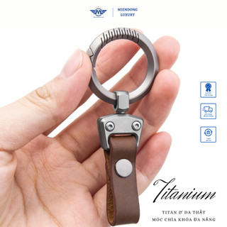 Móc khoá ô tô xe máy Titan Breo_Shop móc khoá treo đai nịt da thật