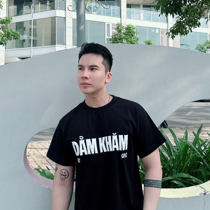 Áo Thun Tay Lỡ Oversize DẰM KHĂM , Áo Phông Unisex Nam Nữ Form Rộng Thời Trang -MALUNI023- MAL STORE