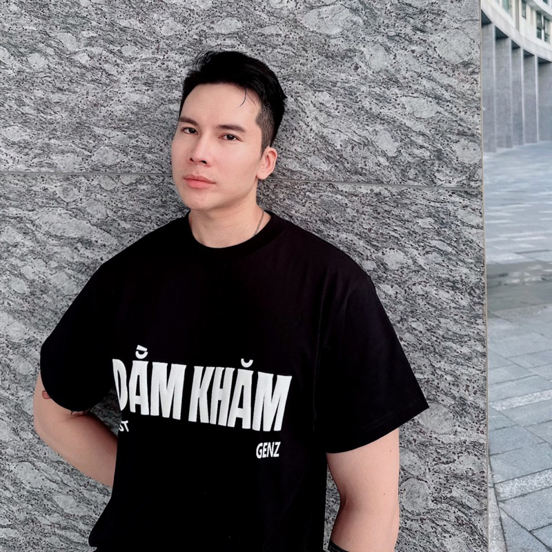 Áo Thun Tay Lỡ Oversize DẰM KHĂM , Áo Phông Unisex Nam Nữ Form Rộng Thời Trang -MALUNI023- MAL STORE