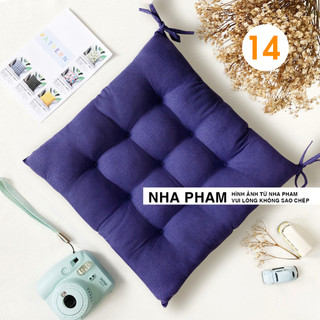 ĐỆM NGỒI BỆT COLOR HÌNH 14 (40,45,50cm)