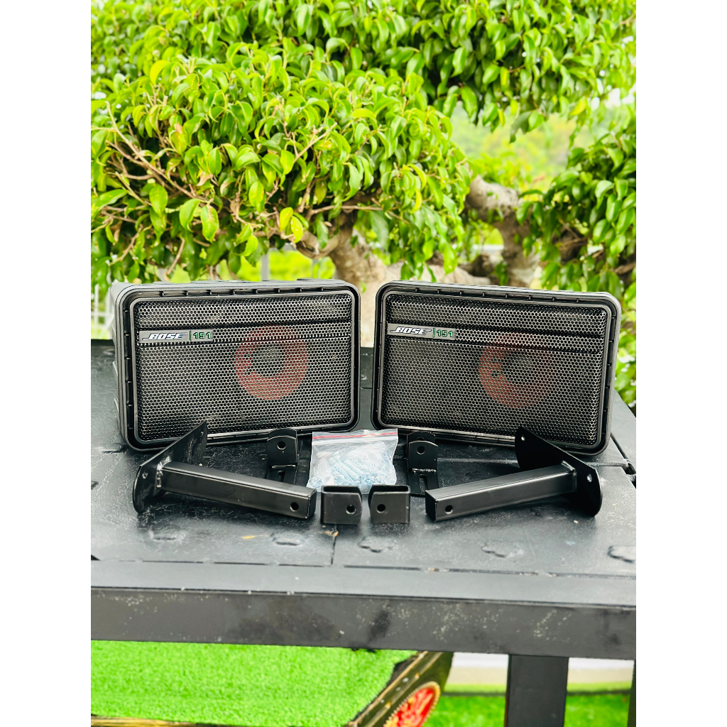 Combo 4 Loa treo tường Nghe Nhạc 151 và Amply AK300, dành cho quán cà phê, sân vườn, spa, trường học, công xưởng.