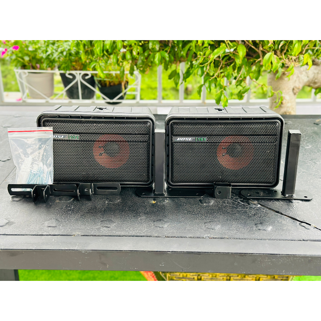 Combo 4 Loa treo tường Nghe Nhạc 151 và Amply AK300, dành cho quán cà phê, sân vườn, spa, trường học, công xưởng.