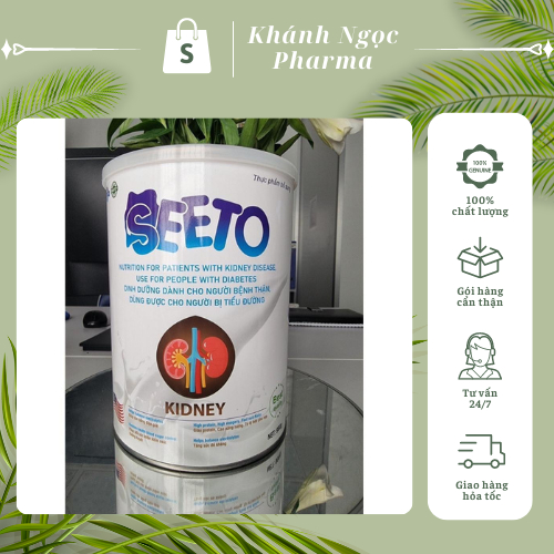 Sữa tiểu đường SEETO lon 900g - dinh dưỡng cho người tiểu đường tăng cường sức khỏe