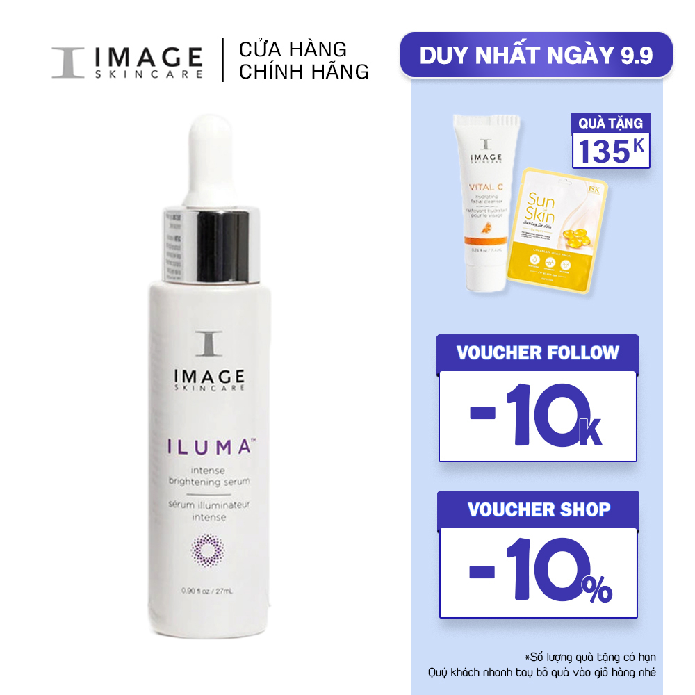 Serum dưỡng trắng da, mờ thâm nám Image Skincare Iluma Intense Brightening Serum 27ml (new)