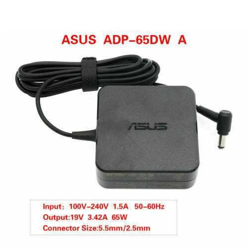 Sạc laptop Asus vuông 65W 3.42A/ 45W 2.37A ZIN chân thường to 5.5 x 2.5mm dùng Zenbook Vivobook