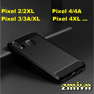 Ốp lưng fiber carbon cho google pixel 3 3xl pixel 4 4xl pixel 3a pixel 4a pixel 2 pixel 2xl pixel 5a chống bám vân tay