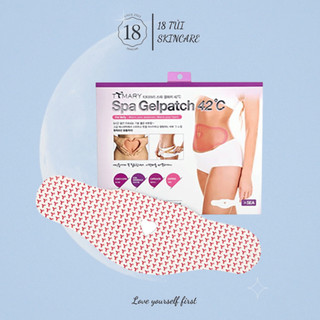 Miếng dán tan mỡ bụng spa gel patch 42°c hàn quốc