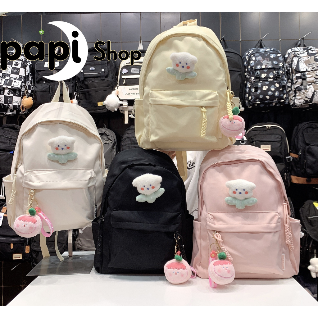 Balo trơn móc đào