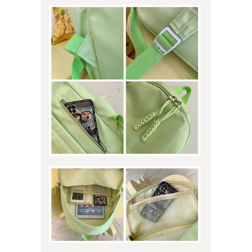 Balo trơn móc đào