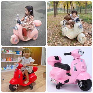 Xe Máy Điện Vespa xiêu xinh cho bé 1-4 tuổi