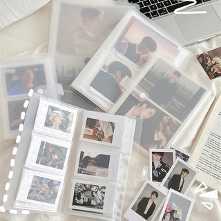 [Colorfulshop] Sổ Đựng Lomo Card, Ảnh In Mini Đủ Kích Thước Dùng Cất Dữ Ảnh Tài Liệu Sticker Album Đựng Ảnh Trong Suốt