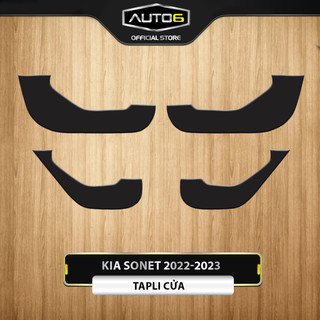 Kia sonet - bộ decal dán chống xước tapli 4 cửa xe sonet - auto6