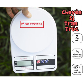 [ĐÃ TEST] Cân điện tử để bàn 5kg / cân nhà bếp / cân tiểu ly SF-400/ cân làm bánh dùng pin