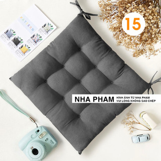 ĐỆM NGỒI BỆT COLOR HÌNH 15 (40,45,50cm)