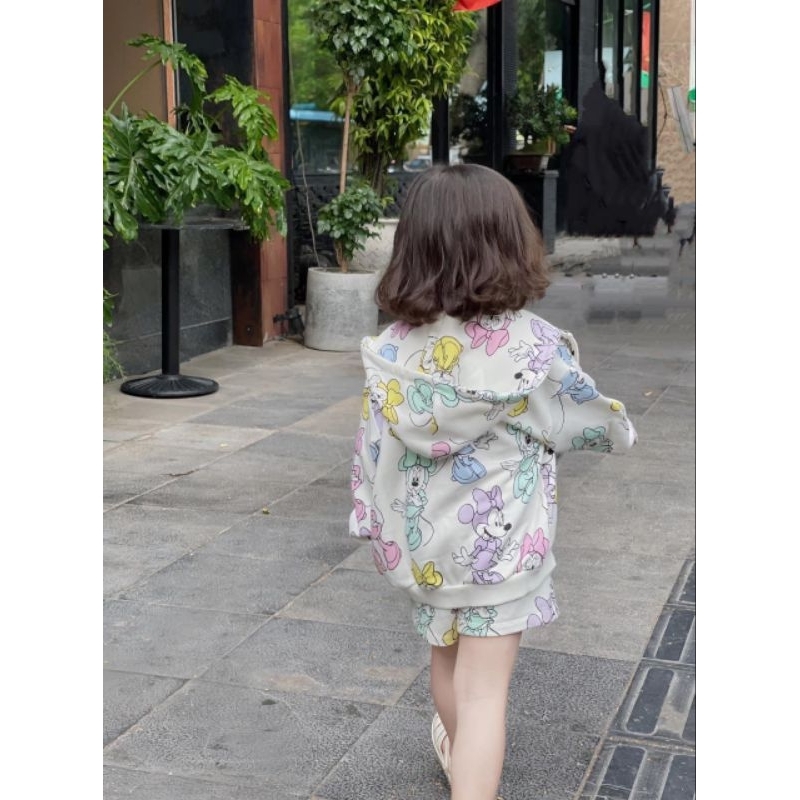 Bộ áo khoác mix sooc Mickey cho bé - Có buôn sỉ-SP 4816