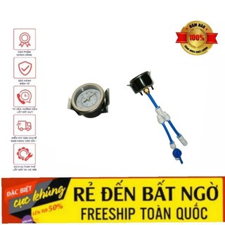 Đồng hồ đo áp xuất sửa máy lọc kèm phụ kiện