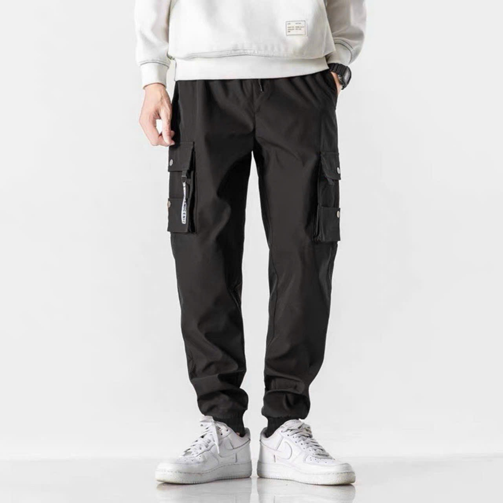 Quần Jogger ATOKI Nam Nữ Unisex Chất Kaki Co Giãn Túi Hộp Phong Cách Hiphop 623 P9