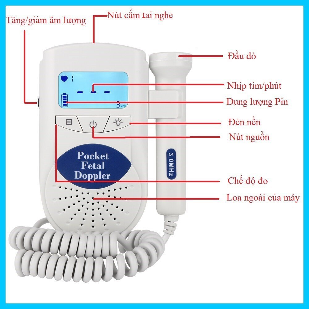 MÁY ĐO NGHE TIM THAI JPD-100S6