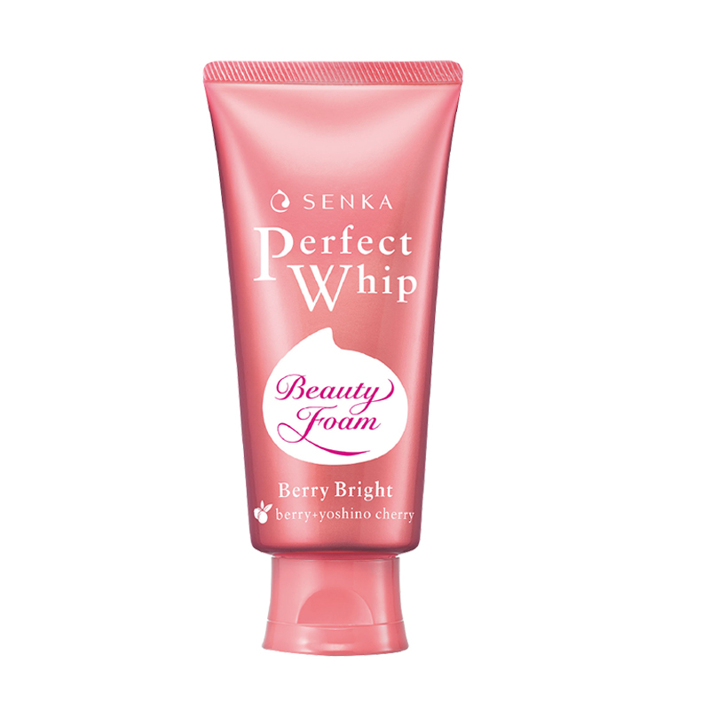 Sữa rửa mặt Sạch sâu Sáng hồng Senka Perfect Whip Berry Bright 100g