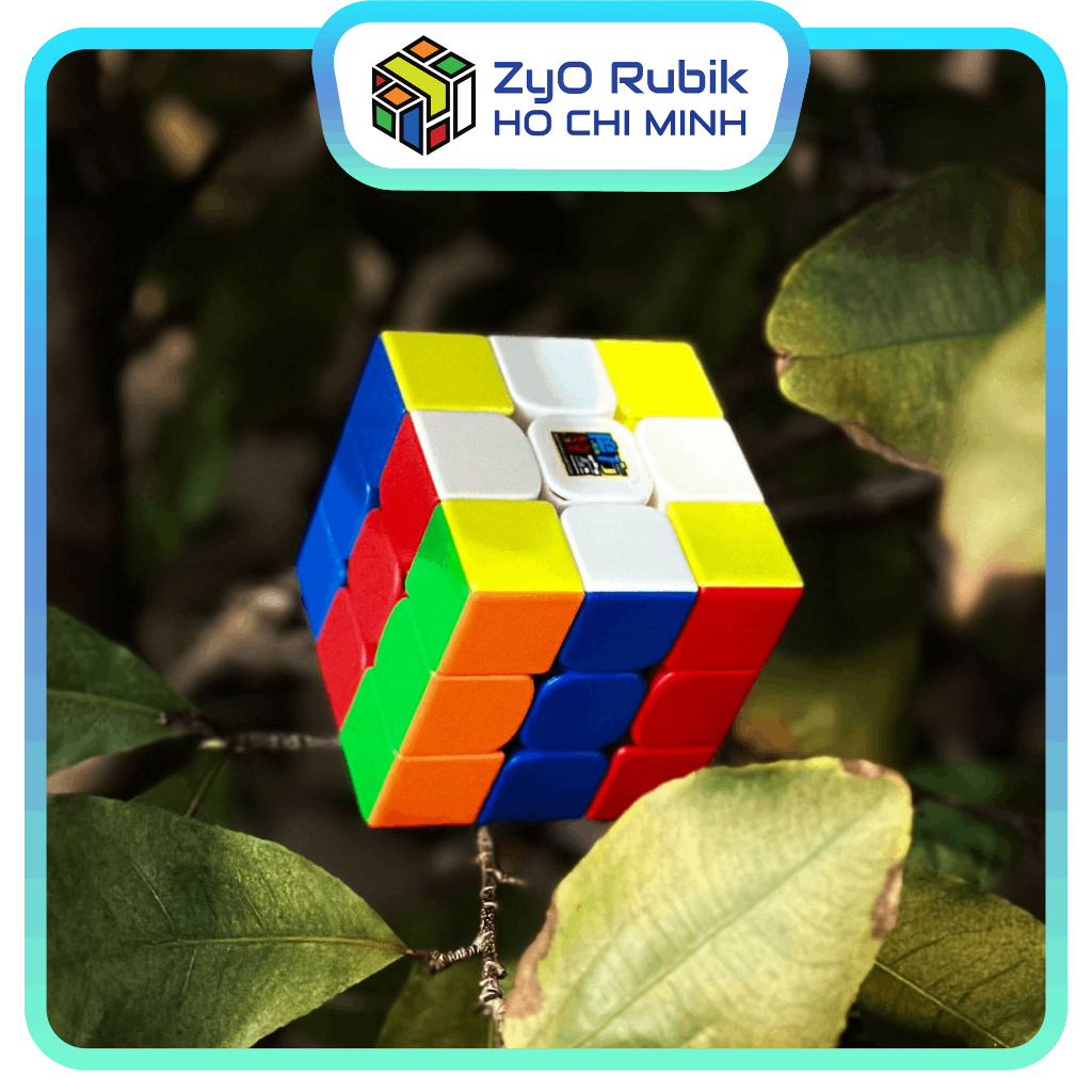 Rubik 3x3 RS3M 2021 Stickerless - Đồ chơi trí tuệ - Zyo Rubik Hồ Chí Minh