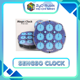 Rubik nam châm - sengso clock - đồ chơi phát triển trí tuệ - zyo rubik hồ chí minh