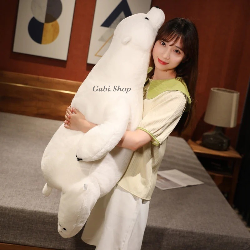 Gấu Bông Bắc Cực Khổng Lồ Giant Polar Bear 1m2