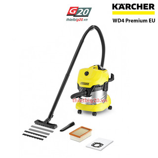 Máy hút bụi khô & ướt Karcher WD4 Premium EU