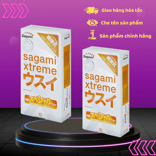 [CHÍNH HÃNG] Combo 2 hộp bao cao su Sagami Super Thin siêu mỏng 20 chiếc