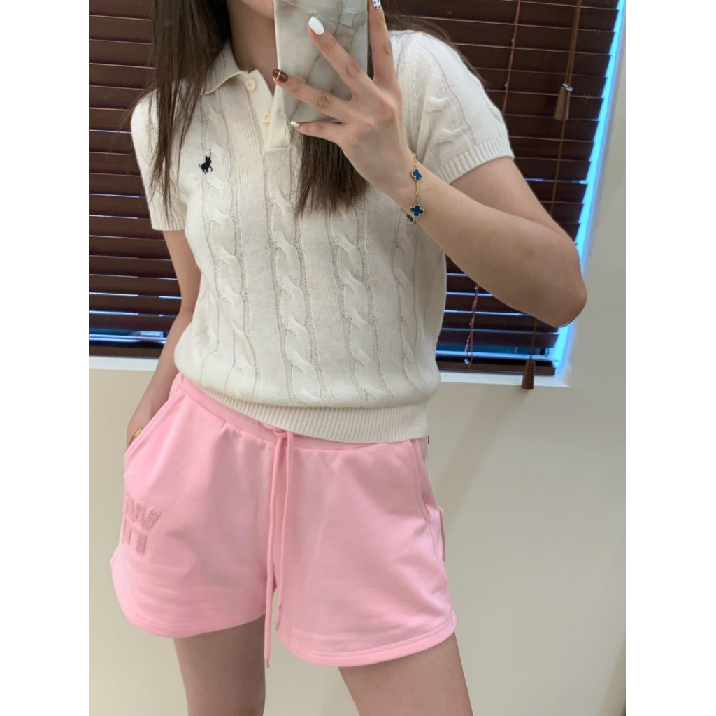 Áo len polo dệt kim dáng ôm - 247store.vn - Aolenpolotheu32158_P11K7