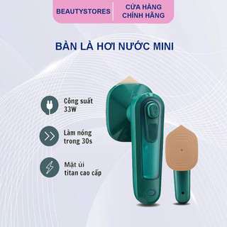 Bàn ủi hơi nước cầm tay mini, bàn là hơi nước mini du lịch nhỏ gọn tiện dụng