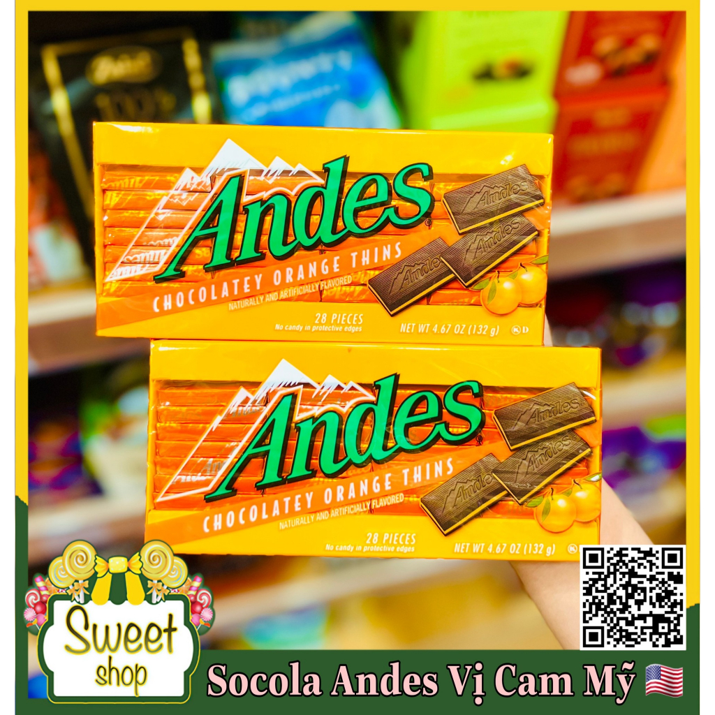 Socola thương hiệu Andes -132g Mỹ
