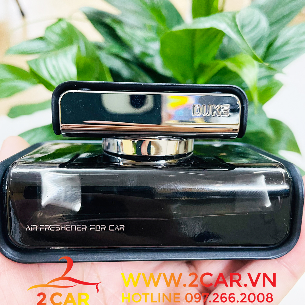 Nước hoa dầu thơm ô tô xe hơi cao cấp DUKE chiết xuất hoàn toàn từ thiên nhiên khử mùi chống say xe đặt taplo