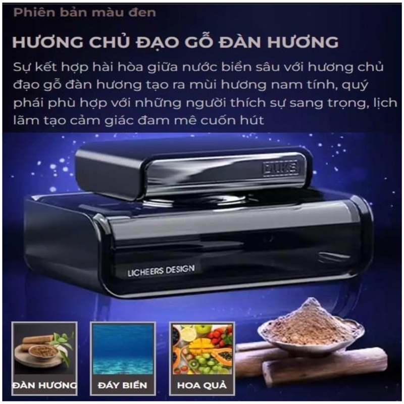 Nước hoa dầu thơm ô tô xe hơi cao cấp DUKE chiết xuất hoàn toàn từ thiên nhiên khử mùi chống say xe đặt taplo