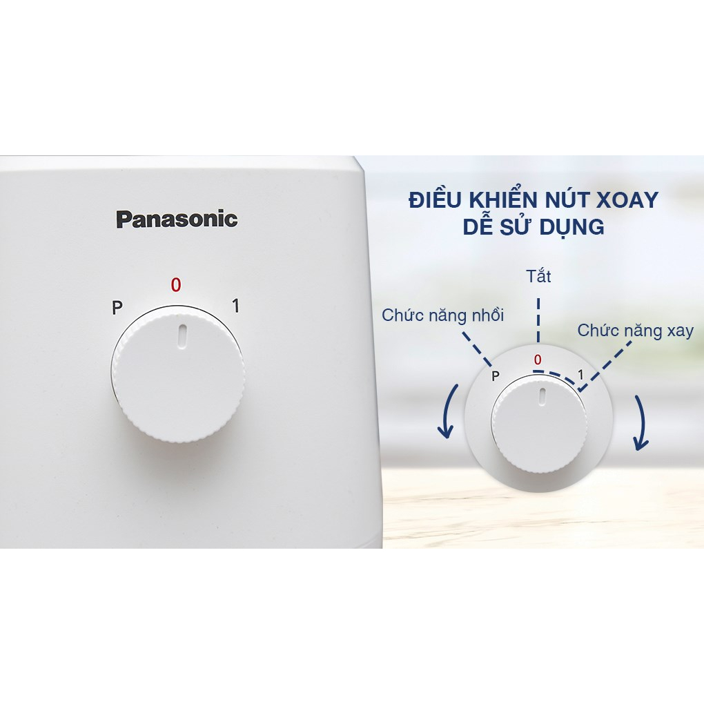 Máy xay sinh tố Panasonic MX-EX1011WRA hai cối, chính hãng, bảo hành 12 tháng