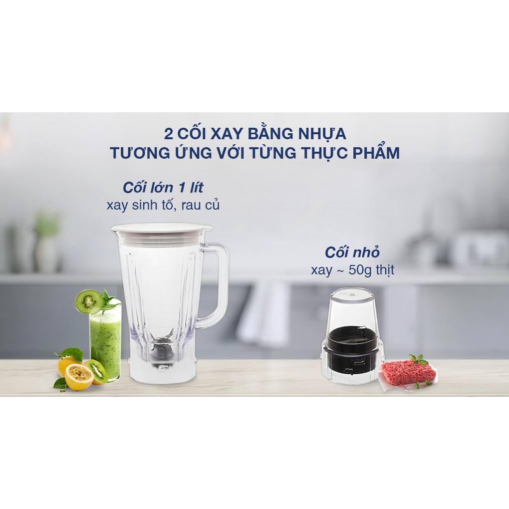 Máy xay sinh tố Panasonic MX-EX1011WRA hai cối, chính hãng, bảo hành 12 tháng