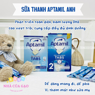 💦💦aptamil anh dạng thanh cho bé💦💦