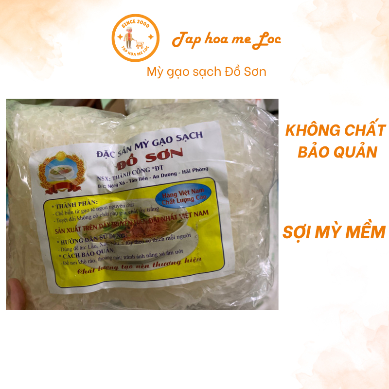 Mỳ gạo sạch Đồ Sơn