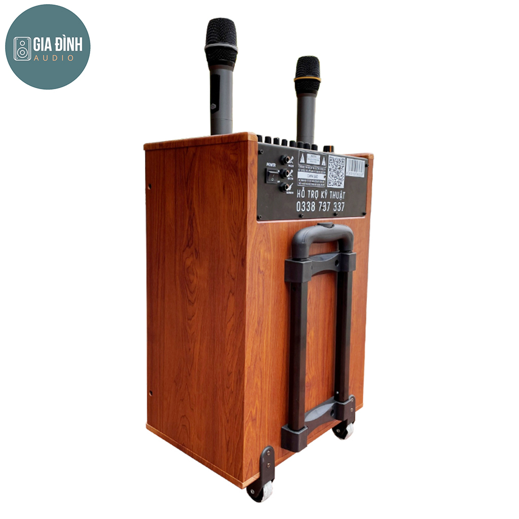 Loa kéo mini Arirang MKS2, Bass 30, Công suất PMPO 320W - Chính Hãng