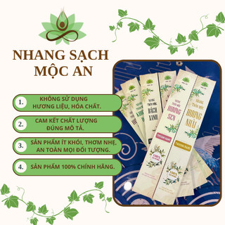 Nhang sạch thảo mộc hương sạch tự nhiên không hóa chất Mộc An hương trầm hương thảo mộc hương quế hương khuynh diệp