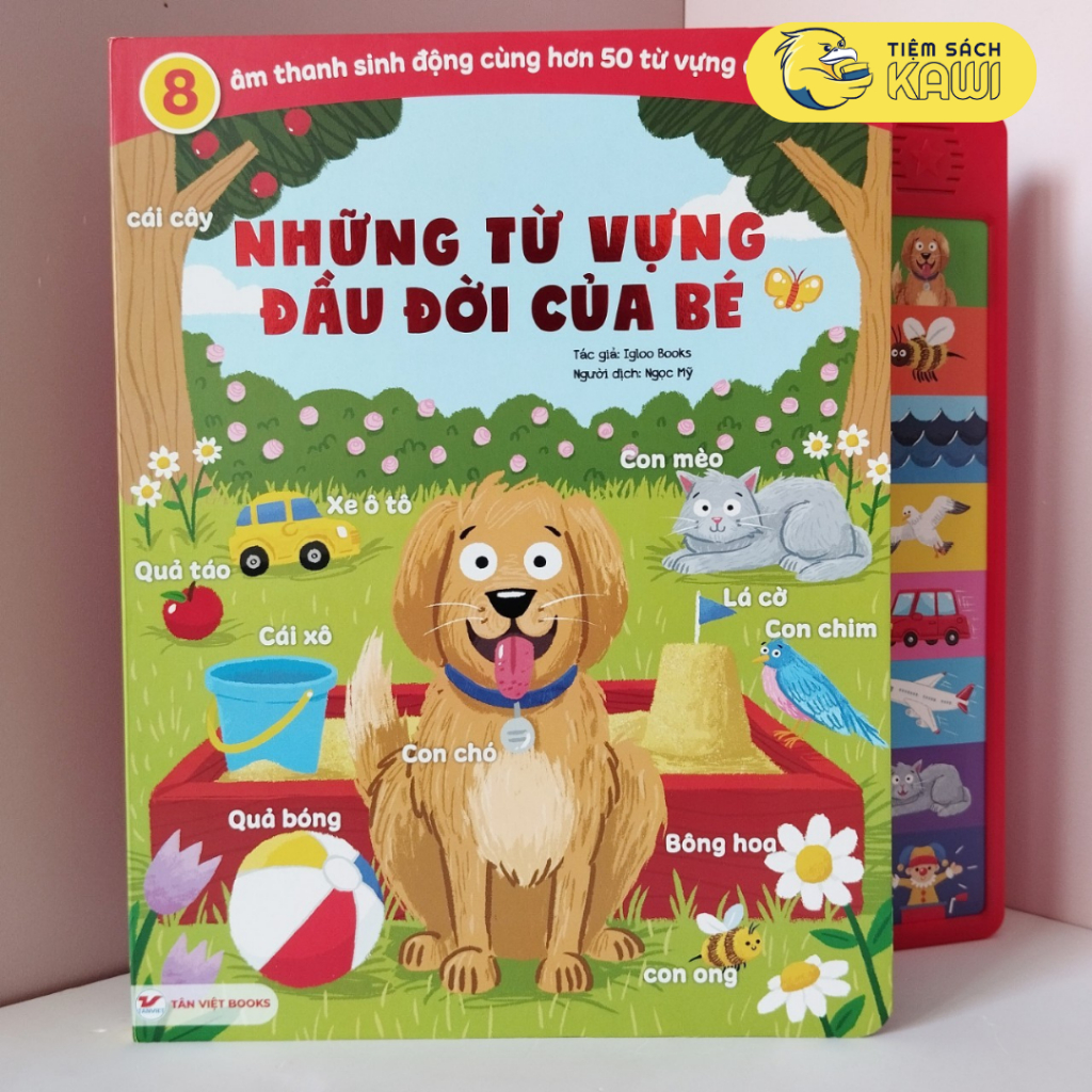 Sách âm thanh sinh động cho bé