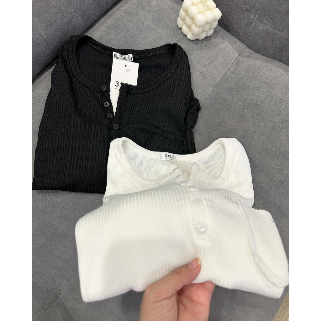 Áo len tăm túi ngực, cúc ngực xịn xò co giãn thoải mái M22 | BigBuy360 - bigbuy360.vn