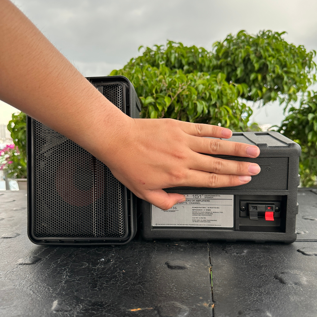 Combo 2 Loa treo tường Nghe Nhạc 151 và 2 bat treo loa, dành cho quán cà phê, sân vườn, spa, trường học, công xưởng.