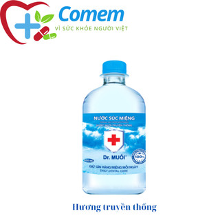NƯỚC SÚC MIỆNG DR MUỐI TRUYỀN THỐNG