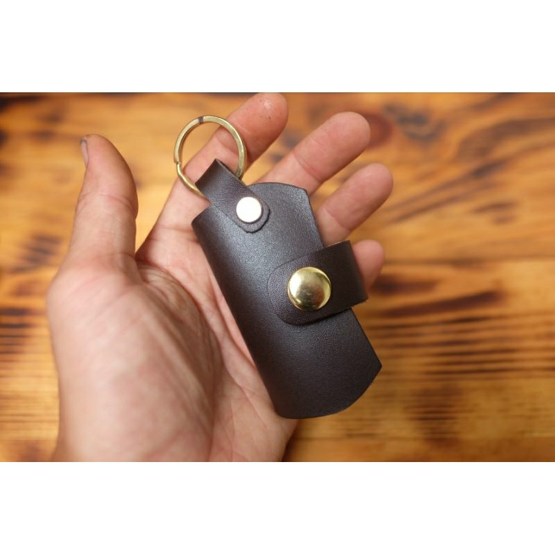 Móc chìa khóa da bò