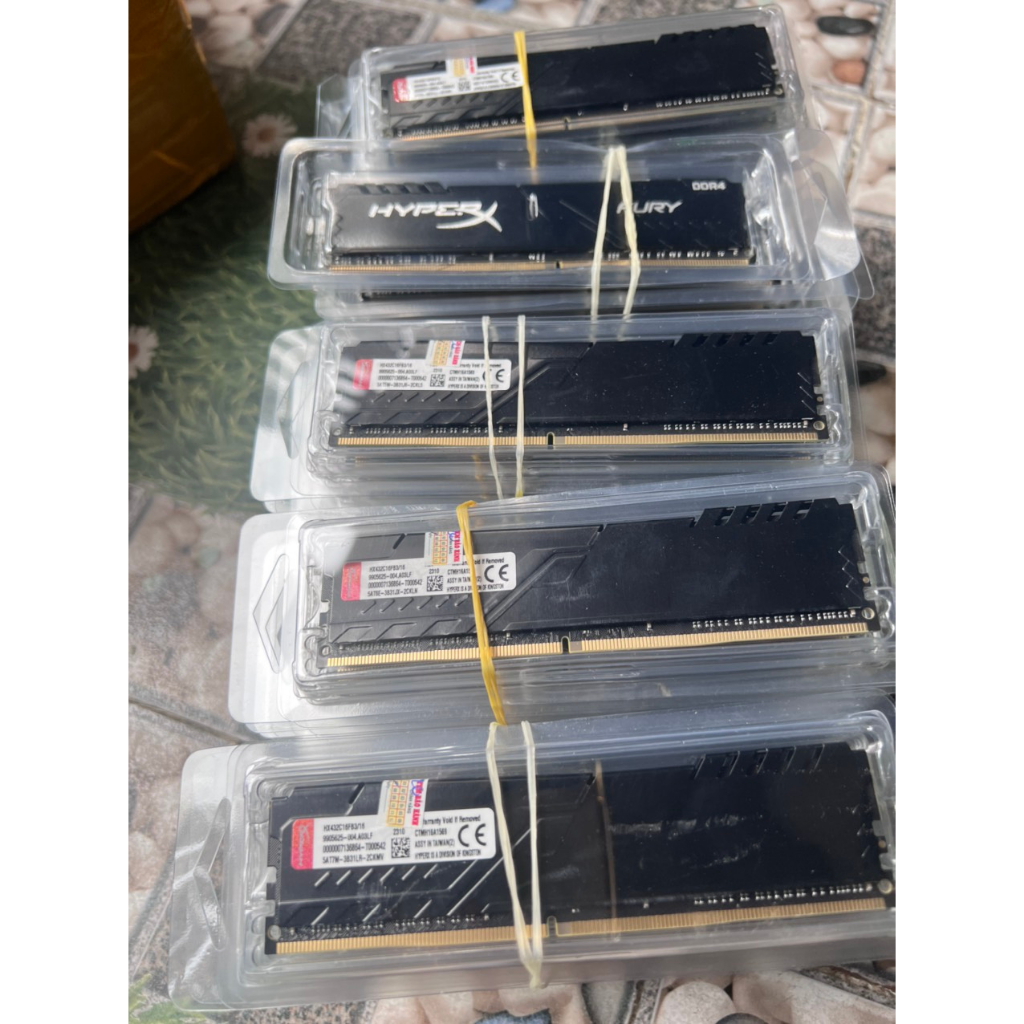 Ram FURY 16GB 8gb  DDR4 3200Mhz Mới Full Box 100% BH 36 tháng