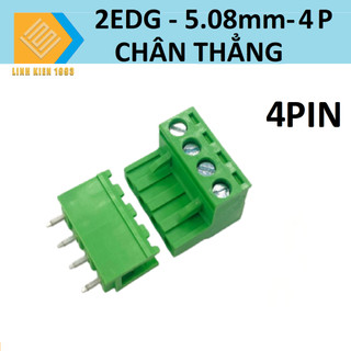 Domino chân thẳng 2edg 5.08mm 4 pin